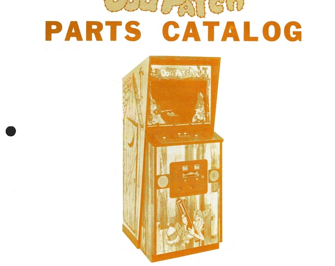 MIDWAY MFG - DOG Patch - 1978 - Service Manual - Parts Manual - Owner manual -  Pdf Download