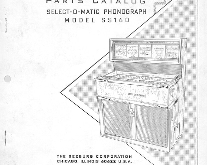 Seeburg SS160 Service Manual: Operating Instructions, Wiring Diagram