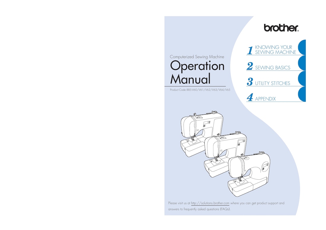 Brother_cs5055prw Sewing Machine Instruction Manual User Manual