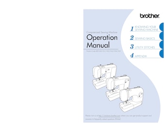 Brother CS5055PRW Sewing Machine User Manual