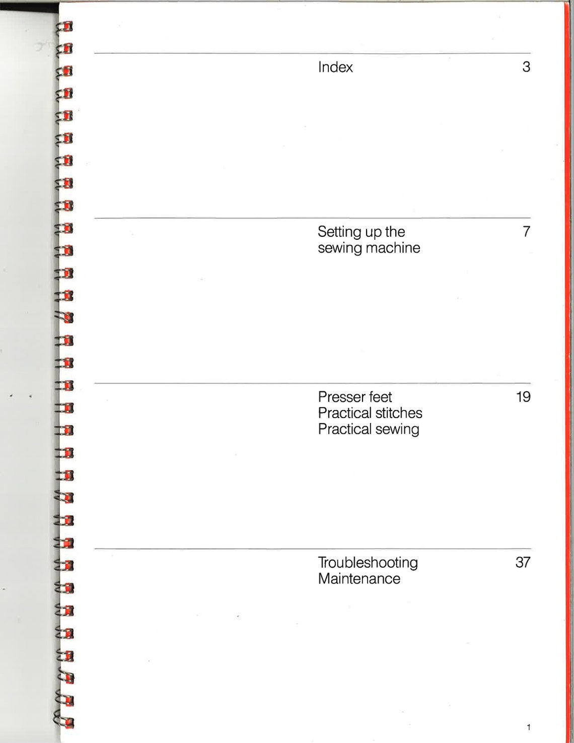 Bernina 1010 Sewing Machine Instruction Manual User Manual Complete
