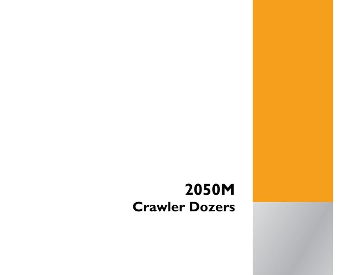 Case  2050M Crawler Dozers - Repair Manual - Service Manual-Shop Manual (Pdf Download)