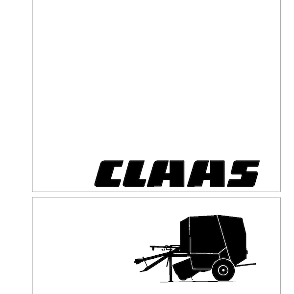 Claas Rollant 46 Bedienungs-Handbuch - BEDIENUNGSANLEITUNG