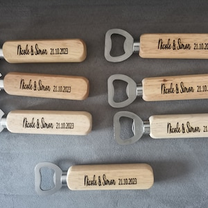 Personalisierter  Flaschenöffner Holz,Weihnachten, Geschenk, Grillen, Flaschenöffner,Fußball, Geschenk, ,Geburtstag ,Trauzeugen, Vatertag