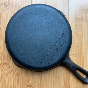 Wagner Ware #3 Cast Iron Skillet | Unmarked | Restored