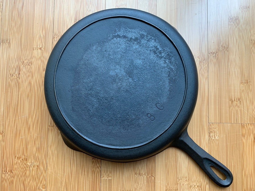 Birmingham Stove & Range 8 Cast Iron Skillet BSR Red Mountain Series