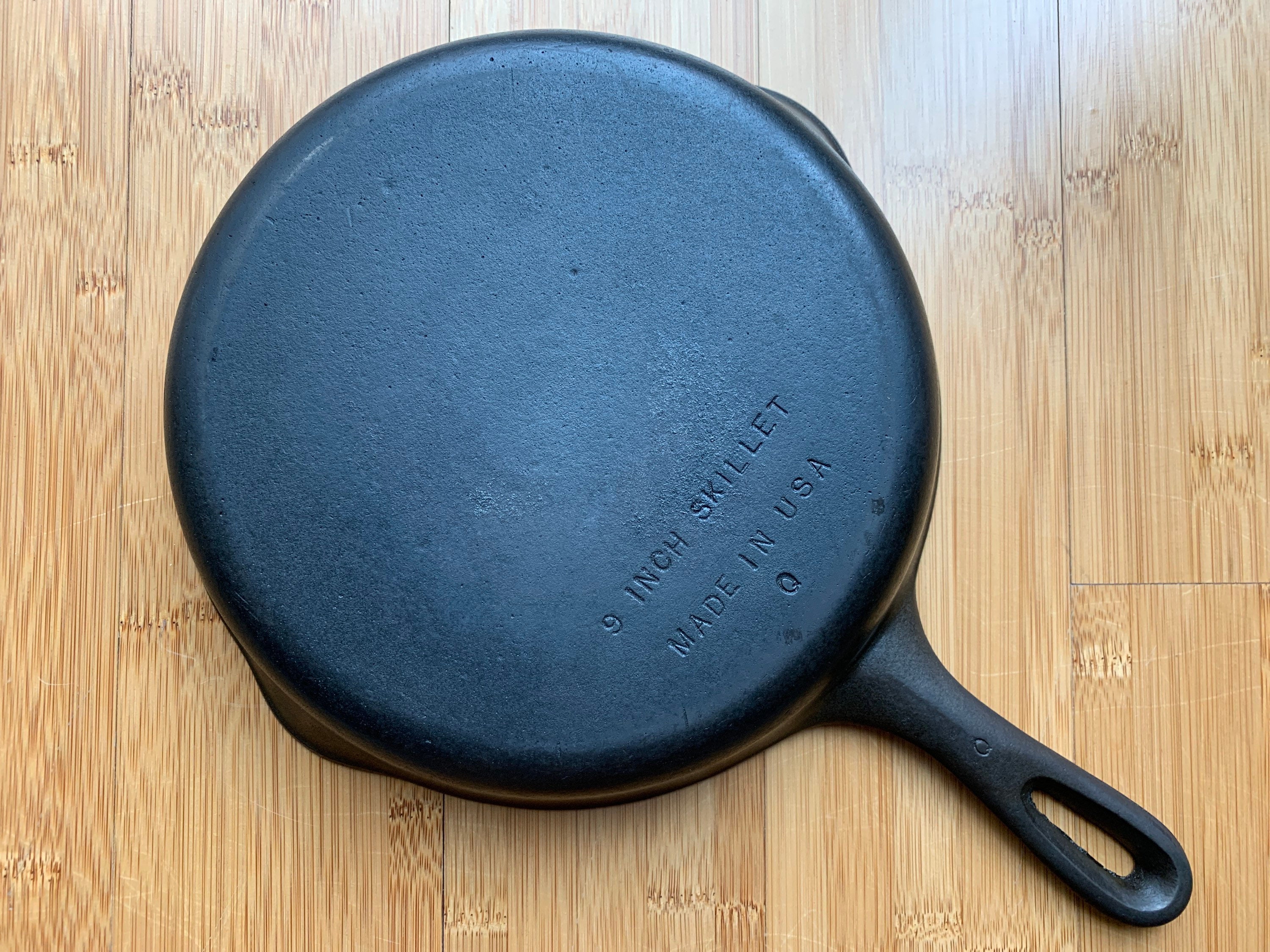 Wagner Ware 6 Cast Iron Skillet Unmarked Restored 
