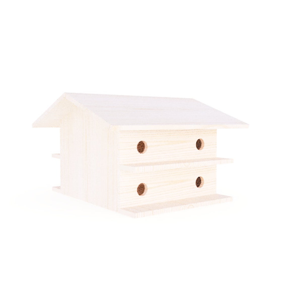 Bird Nest Box Plan Purple Martin Nest Colony Box DIY Eight-chamber