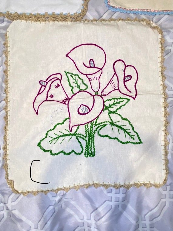 Embroidered Table Cloth, Cervilletas Para Tortilla, Mexican Embroidered  Linen Napkin, Servilletas Bordadas a Mano, Servilleta Cosidas a Mano 