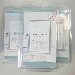 Fresh linen wax melts
