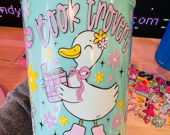 Goose I prefer books over people Mug