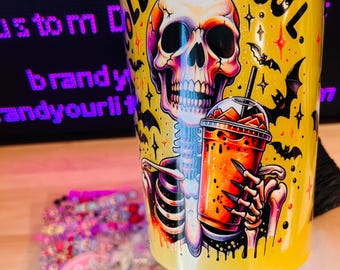 Cold Like My Soul 34oz Mega Mug, Hip Sip, Spooky