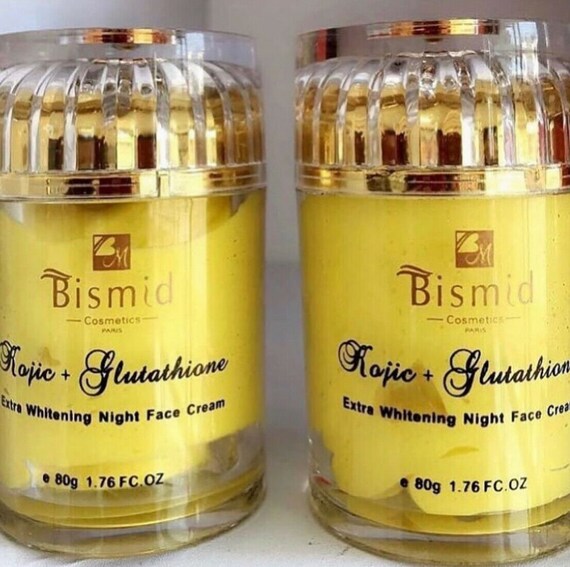 Bismid Kojic Glutathione Night Face Cream Etsy