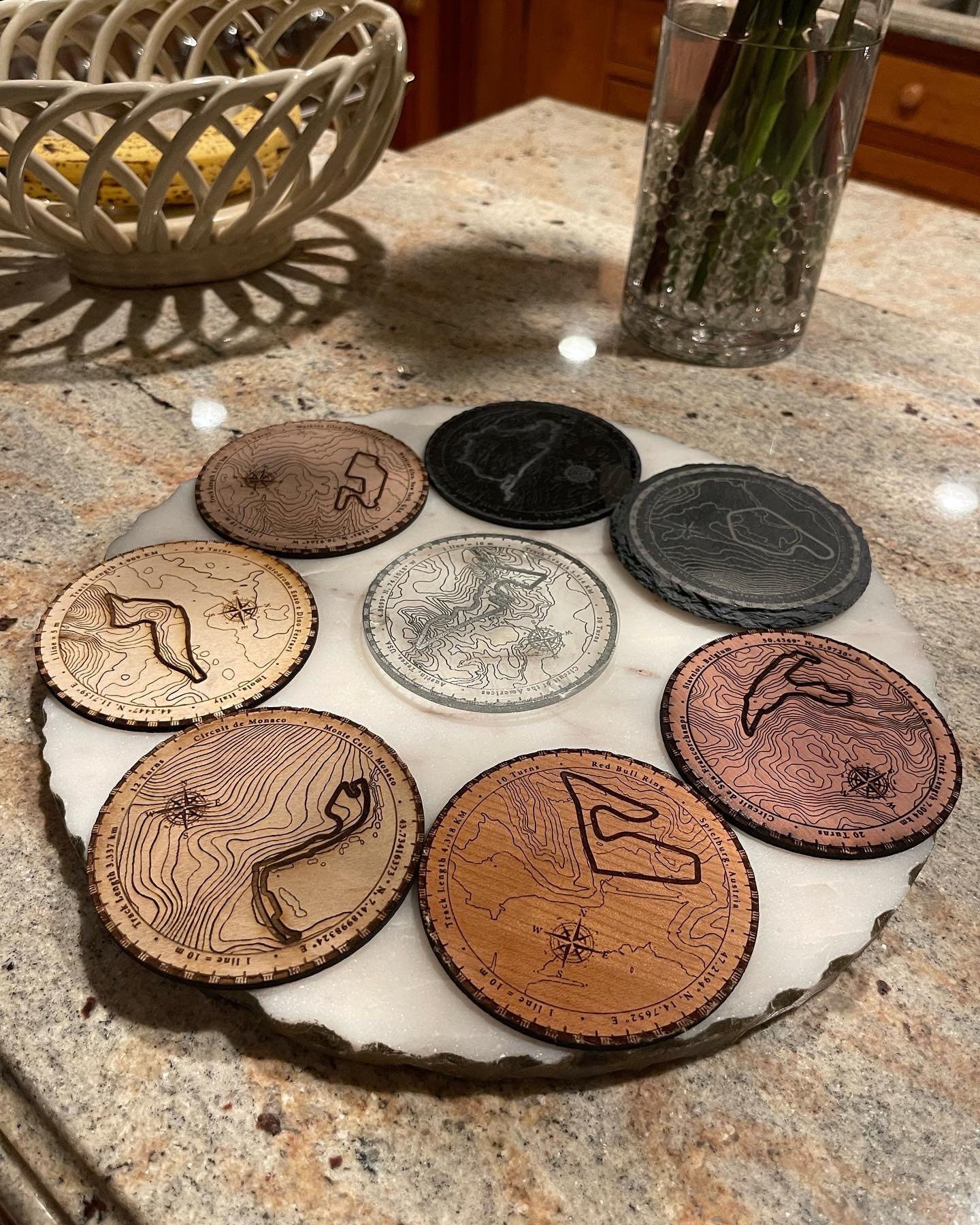  Cork Coasters 12 Pcs, Absorbent Heat Resistant Reusable Tea or  Coffee Coaster, Blank Coasters for Crafts,Warm Gifts Bar Coaster for  Relatives and Friends. : Home & Kitchen