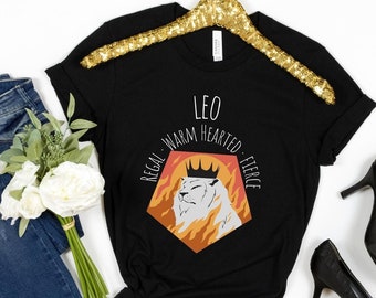 Camisa Leo Zodiac, Camiseta Leo Horóscopo, Camisa Leo Astrología, Regalo de cumpleaños para Leo, Camisa Leo Unisex, Camisa Cumpleaños Leo, Camiseta Leo