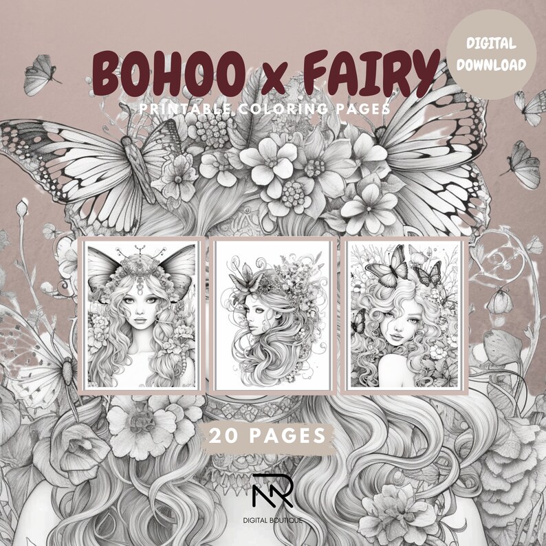 boho-x-fairy-digital-coloring-pages-printable-coloring-pages