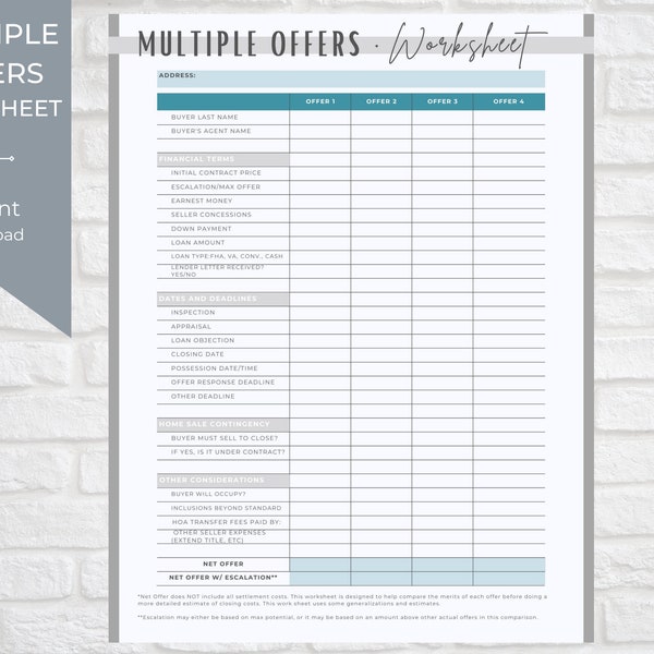 worksheet-realtor-etsy