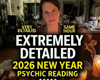 Lectura psíquica de Año Nuevo 2026, Lectura de Tarot 2026, Predicciones psíquicas sobre el amor, la carrera profesional, el camino de vida y orientación espiritual para el Año Nuevo.