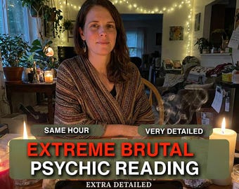 Lectura de Tarot Brutal / Lectura de Tarot el Mismo Día / Lectura Psíquica de Amor Honesto / Respuestas Sin Edulcorantes / Muy Detalladas y Reales
