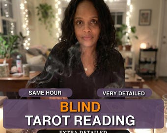 MISMA HORA / Lectura de Tarot a Ciegas / Sin Preguntas / Lectura Psíquica Detallada, Lectura del Amor, Predicciones de Futuro