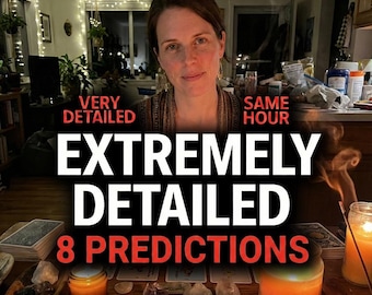 8 predicciones psíquicas futuras, lectura médium, lectura clarividente, lectura psíquica futura, lectura de adivino, lectura del amor, misma hora