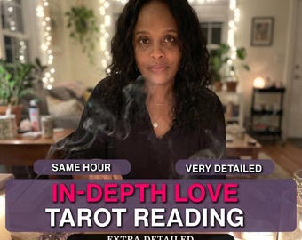 Lectura de Tarot en profundidad en la misma hora, revelaciones psíquicas sobre el amor, claridad sobre llamas gemelas y almas gemelas, guía de tarot para relaciones, lectura de almas gemelas