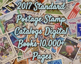 Standard-Briefmarkenkataloge 2017, digitale Bücher, mehr als 10.000 Seiten