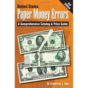USA Papiergeld Fehler Katalog 3.Auflage Digitales Buch