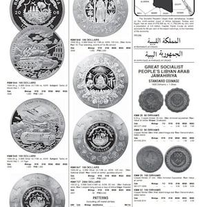 NUEVOS catálogos de monedas del mundo estándar 1601-2019 Más de 9000 páginas Libros digitales MIX imagen 5