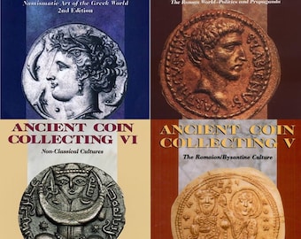 Ancient Coin Collecting II.-VI. Digital Catalogs Books 4PCS