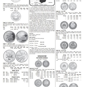 NUEVOS catálogos de monedas del mundo estándar 1601-2019 Más de 9000 páginas Libros digitales MIX imagen 10