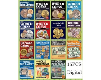 SUPER Standard World Geld Kataloge 1368-2019 20000+ Seiten Digitale Bücher