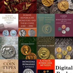 33PCS Roman Empire Coin Catalogs Digital Books Ancient LOT MIX Collectible