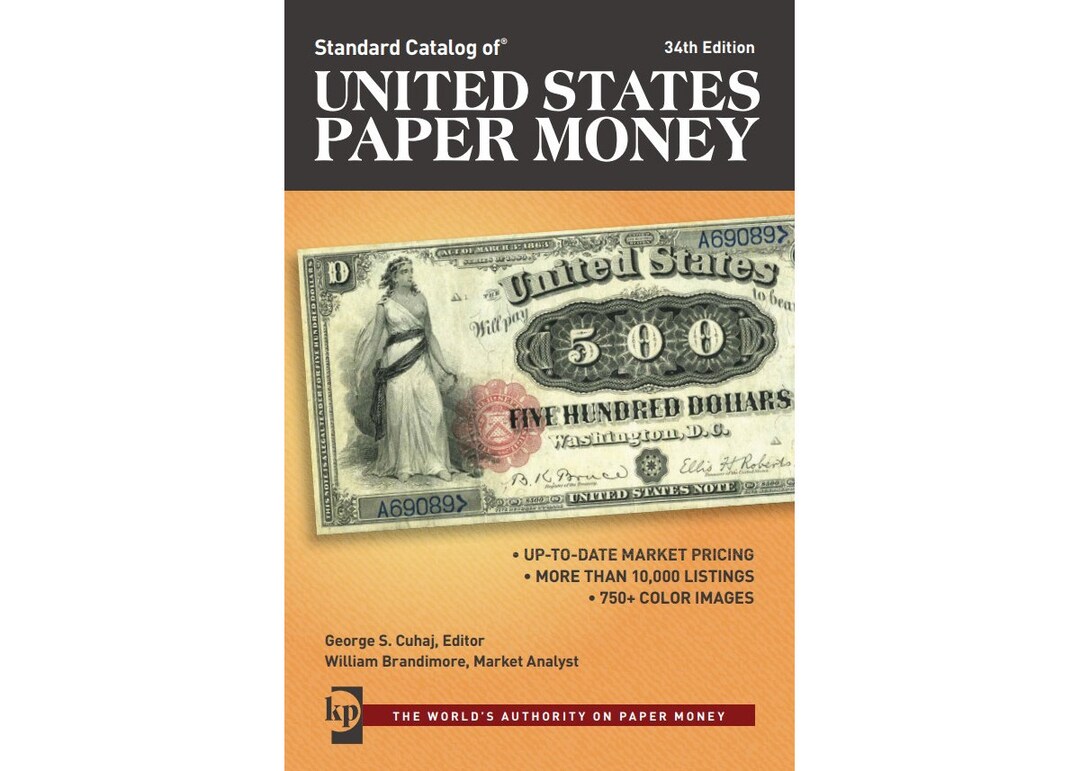 Standard Catalog of United States Paper Money 34th Edition Digital Book
