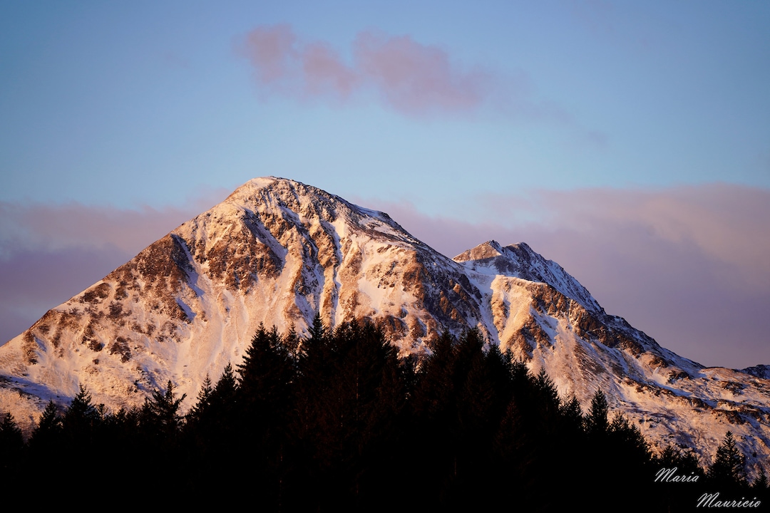 Kodiak Island Barometer Mountain Print Etsy