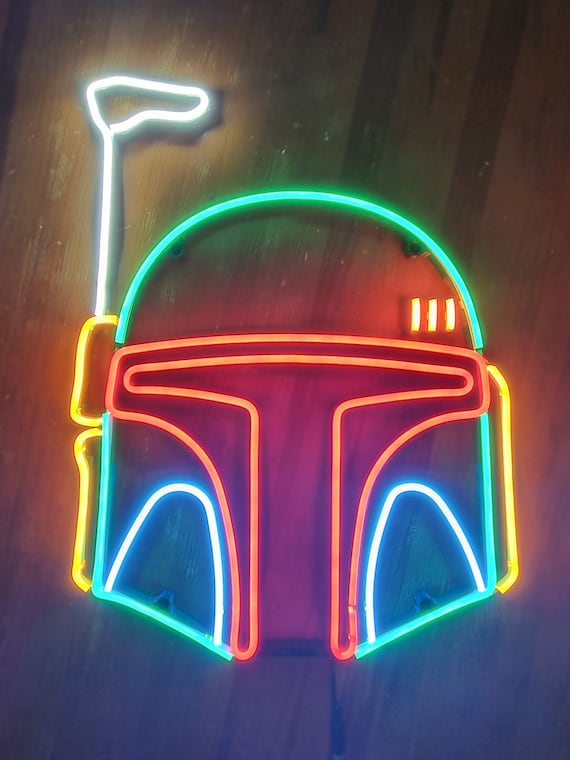 Star Wars Boba Fett Neon LED Sign Etsy Australia