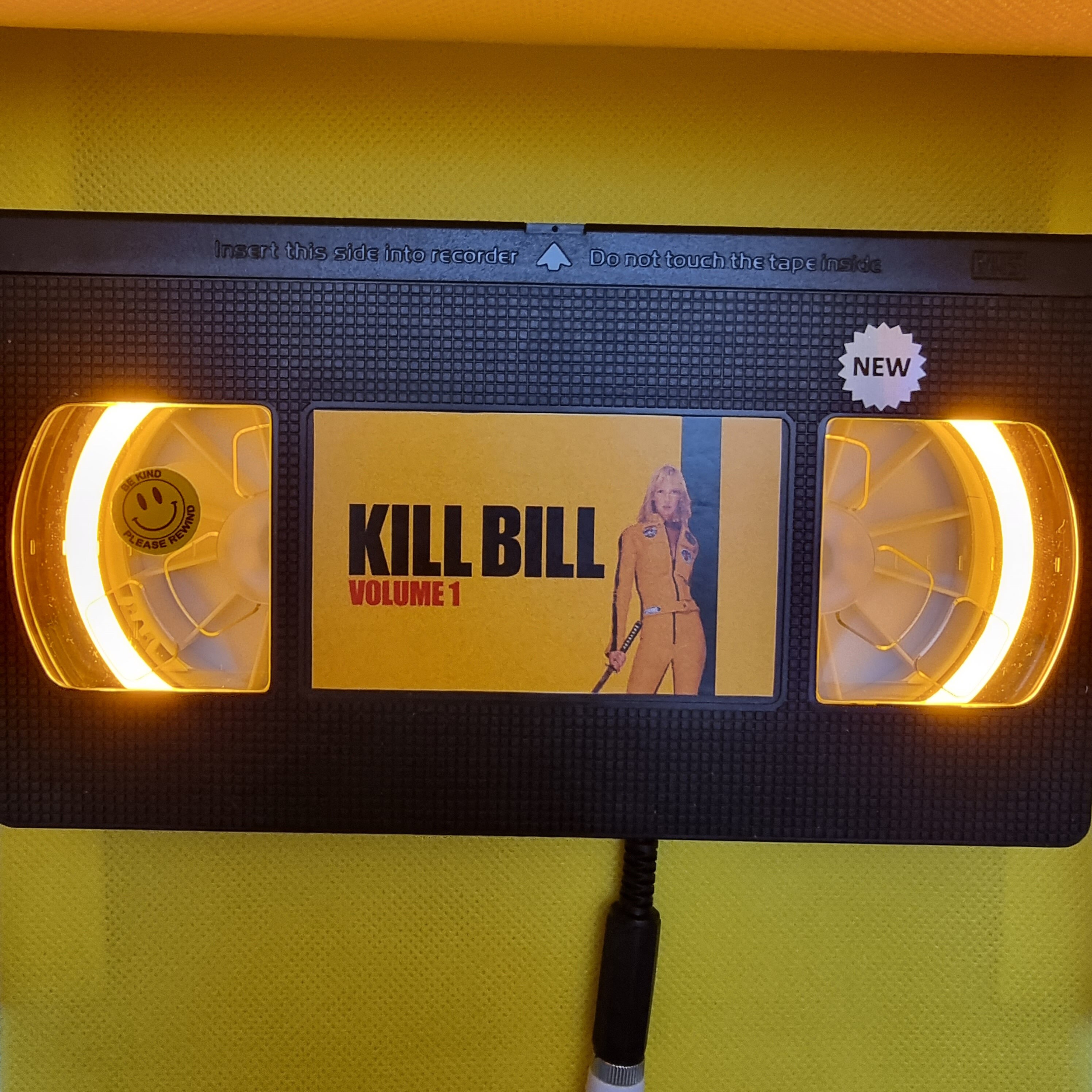 Kill Bill Movie VHS Neon LED Lamp Etsy