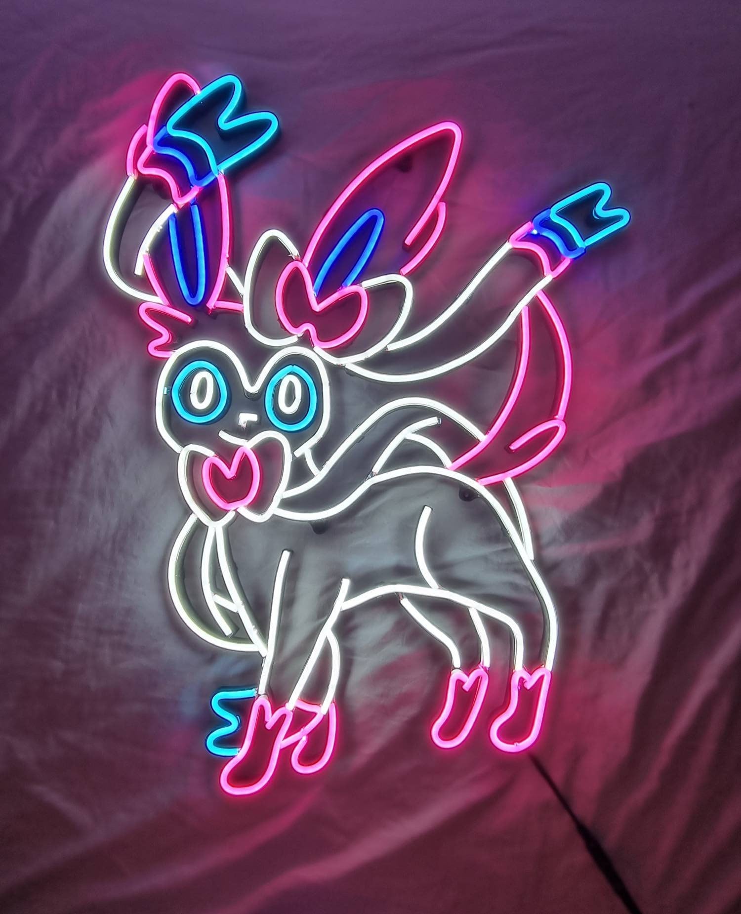 Eevee Pokemon Neon Sign, LED Light, Anime