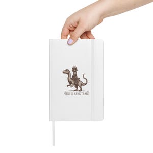 Dungeon Crawler Carl Inspired Hardcover Notebook - Princess Donut - This is an Outrage