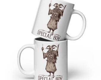 Taza inspirada en Carl de Dungeon Crawler - Prepotente - Pony - El niño especial de mamá