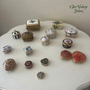 Vintage trinket box - Etsy 日本