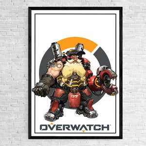 Torbjorn | Original | Overwatch | Poster | Cover | Art | Print | Digital | Art Deco | Wall Art | Game Art