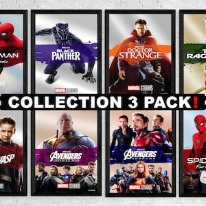 Movie Poster | Box Art | Superheroes | Art Deco | Art | Print | Poster | Comic | Wall Art