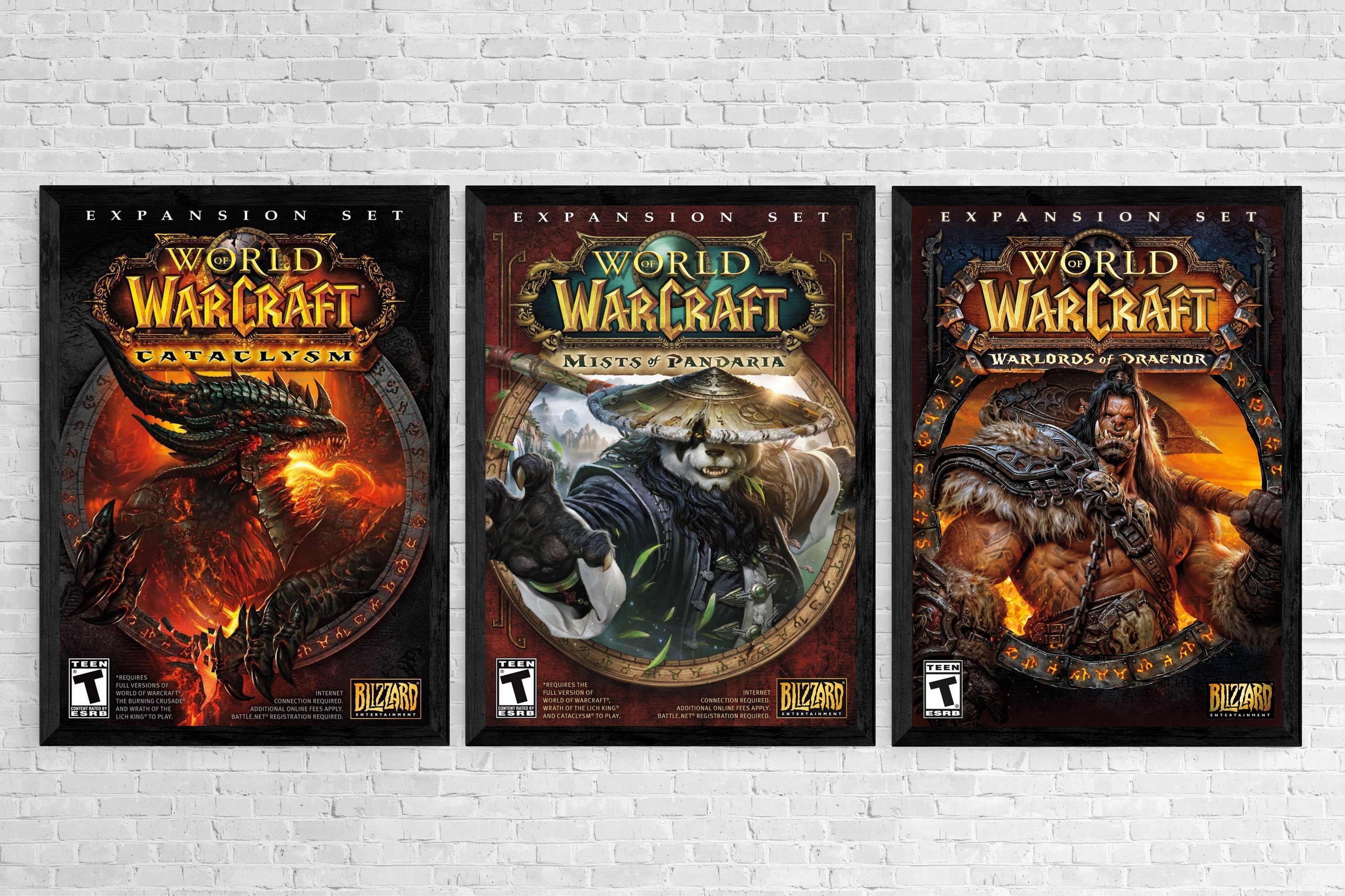 Original Collection World of Warcraft Poster Cover - Etsy
