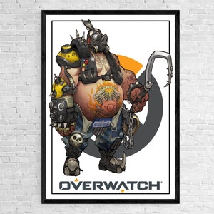 Roadhog | Original | Overwatch | Poster | Cover | Art | Print | Digital | Art Deco | Wall Art | Game Art