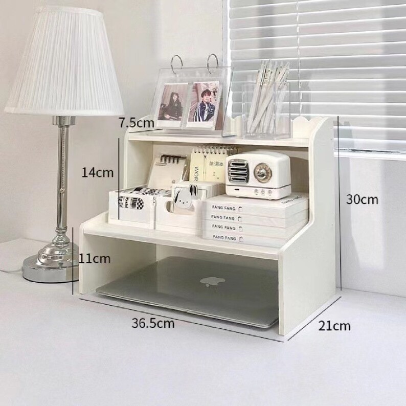 Doublelayer Desktop Shelf Stand Display Rack Multifunctional Etsy