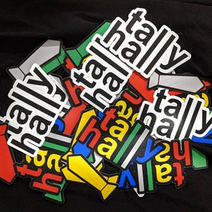 Tally Hall Sticker Set