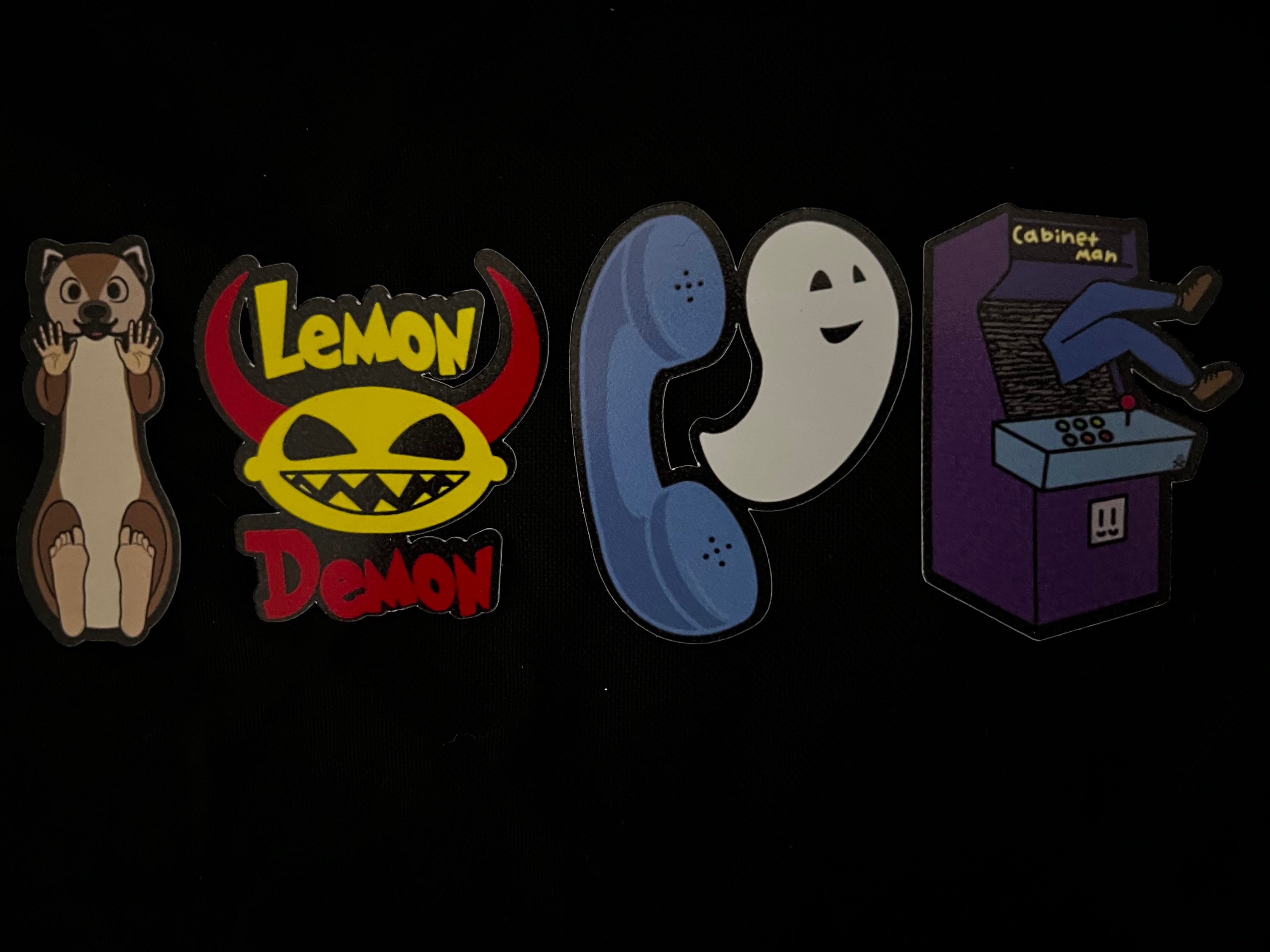 Lemon Demon Inspired Stickers - Etsy