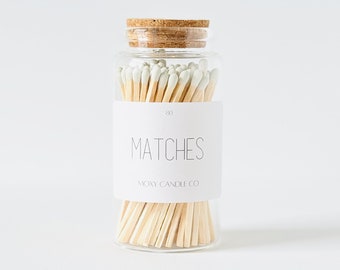 Apothecary Matches In Jar | Fireplace Matches and Striker | Wooden Matches | Long Matches | Safety Matches | Match Holder Striker | Matches