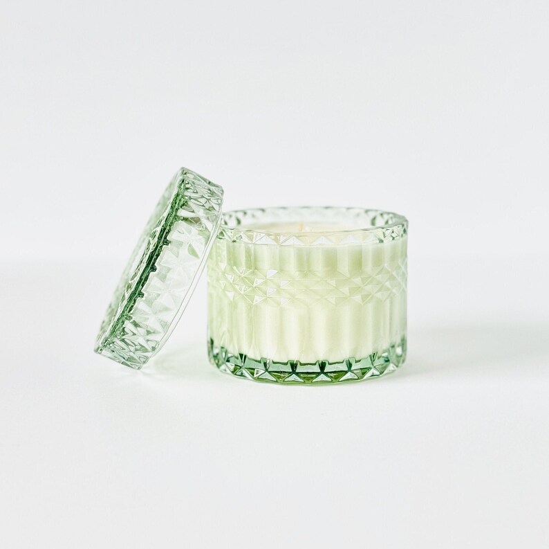 Green Vintage Soy Wax Candle